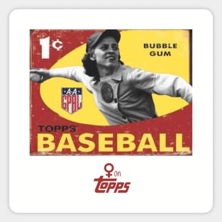 AAGPBL Topps Retro Magnet